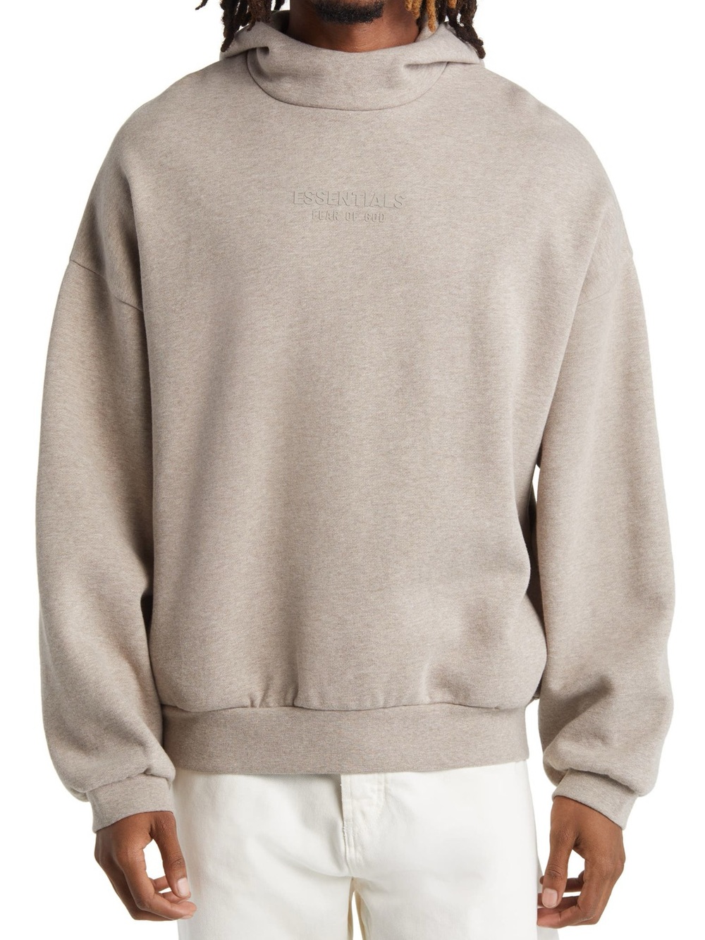 Essentials Men's Taupe Crewneck Sweatshirt